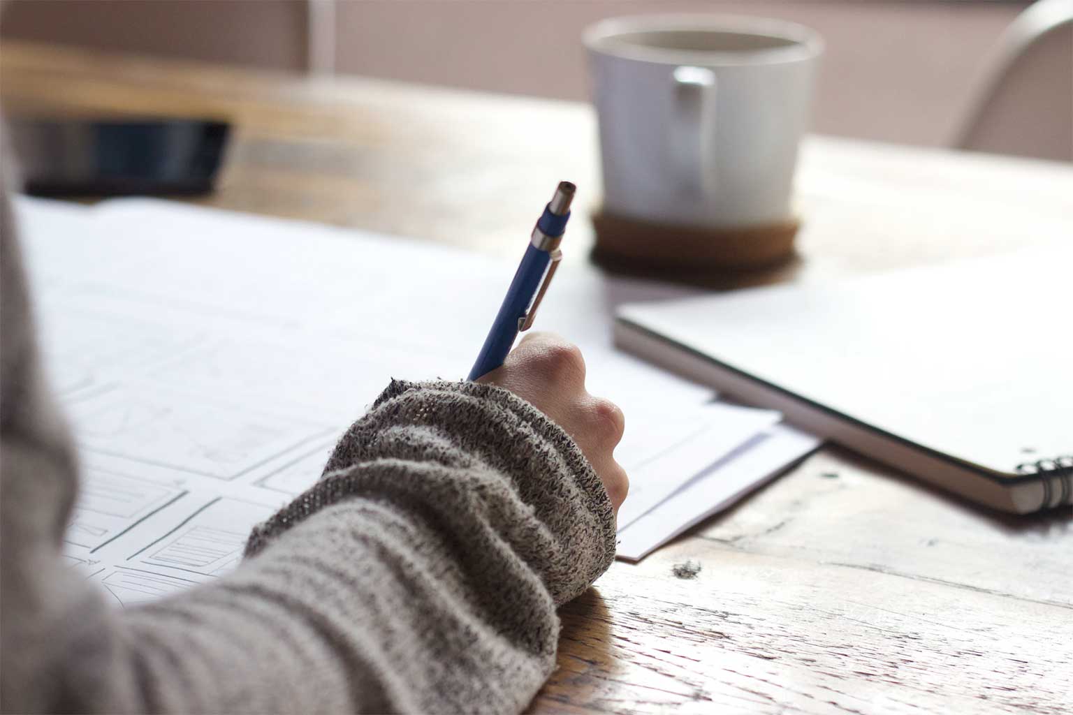 online grammar course with writing training