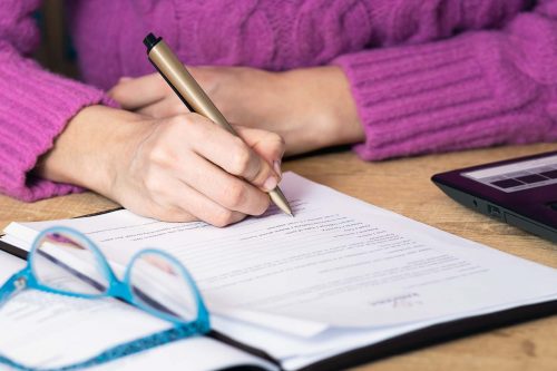 online business audit report writing class