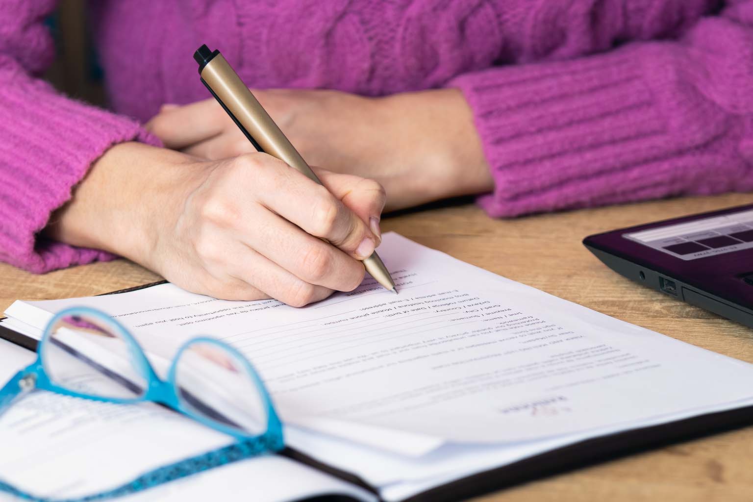 online business audit report writing class